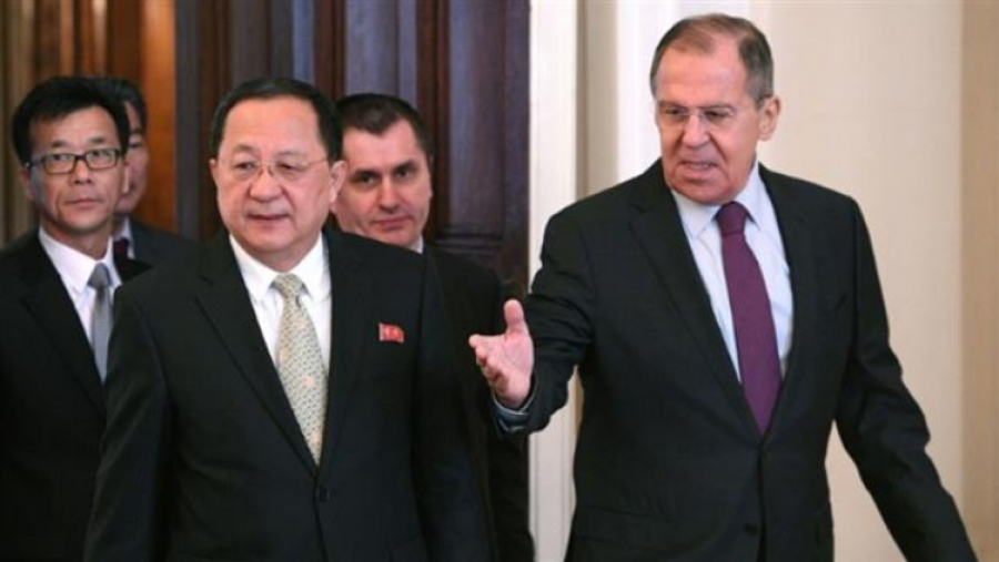 Les ministres russe et nord-coréen des Affaires étrangères se sont rencontrés