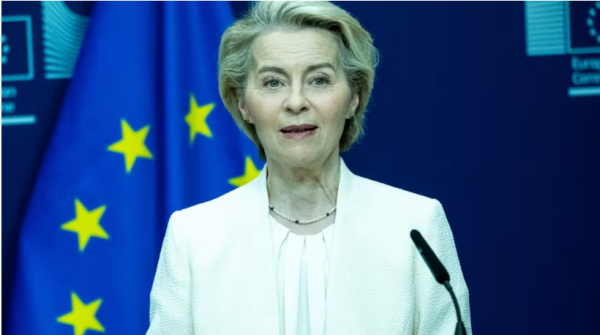Ursula von der Leyen qualifie les droits de douane de Trump de &quot;coup dur&quot; pour l&#039;économie mondiale