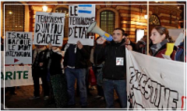 Manifestations contre la venue de Netanyahou en France