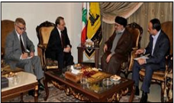  Sayyed Hassan Nasrallah a reçu Bogdanov