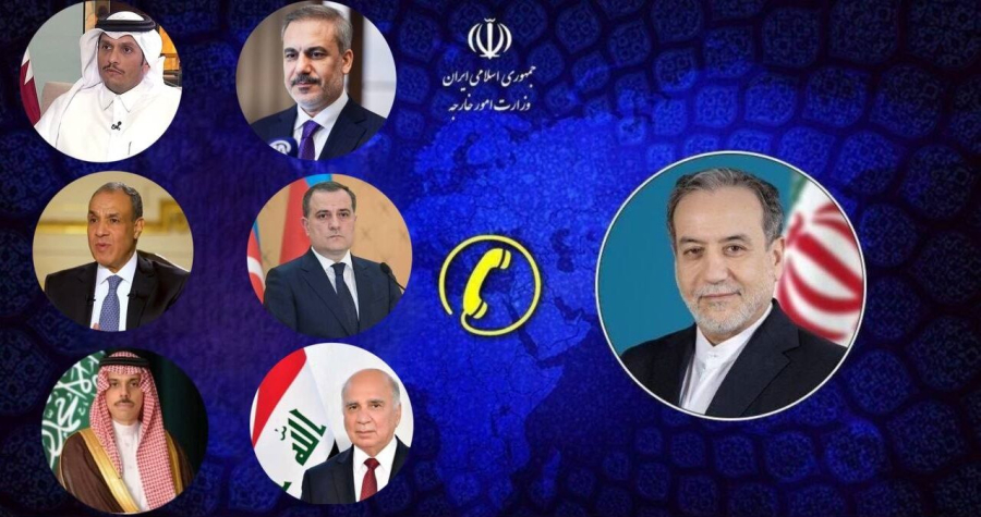 Abbas Araghchi expose la position de l’Iran pour mettre fin à la guerre auprès de ses homologues régionaux