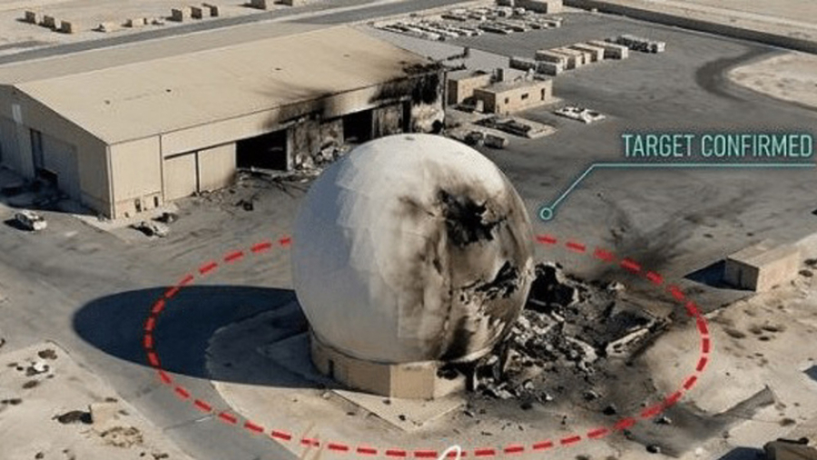 De nouvelles images montrent les dégâts causés par les frappes iraniennes aux sites liés aux États-Unis dans le golfe Persique