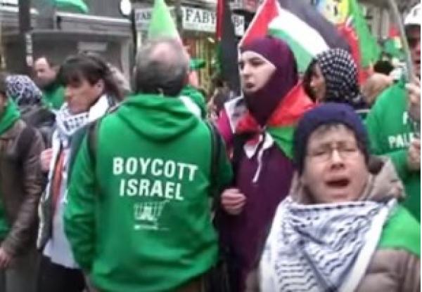 France: Manifestation contre la visite de Netanyahu