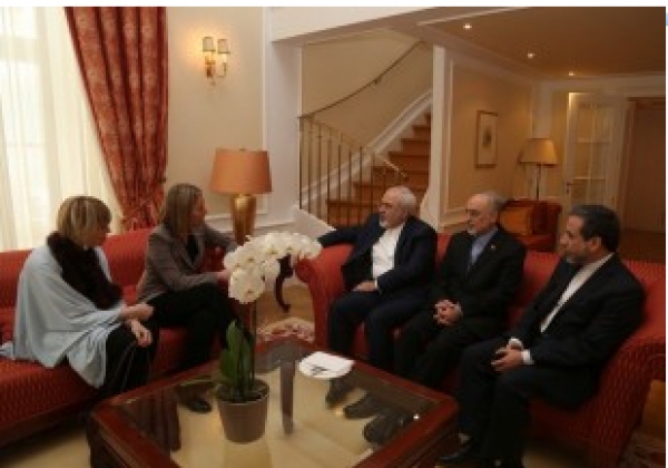 Zarif et Mogherini déclarent le début de l&#039;application de l&#039;accord à Vienne