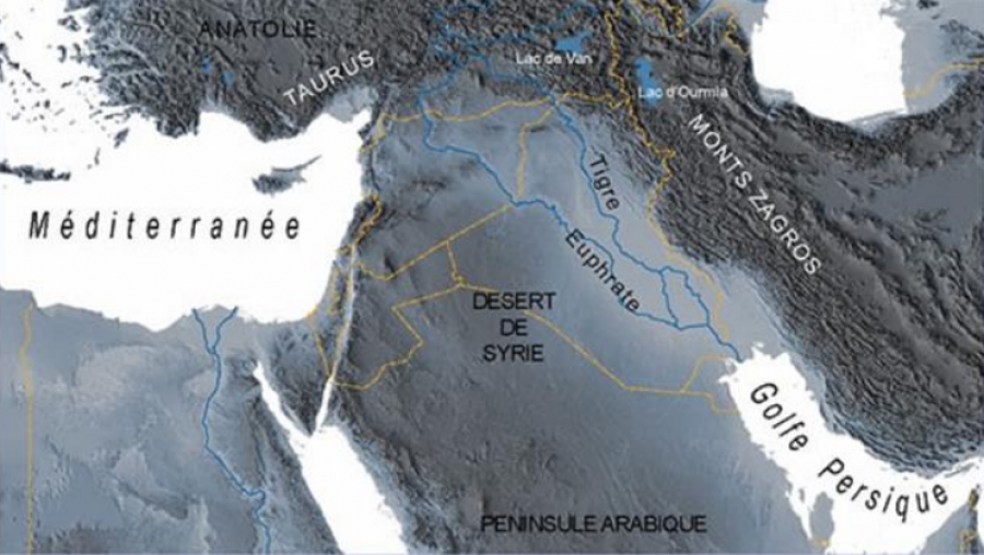 Corridor Iran-Bassora-Abou Kamal-Méditerranée