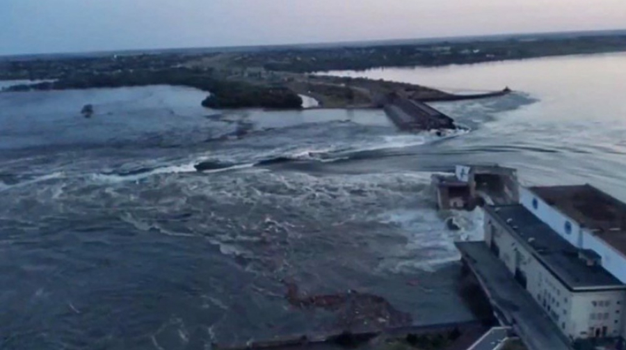 Moscou accuse Kiev de saboter délibérément le barrage de Nova Kakhovka