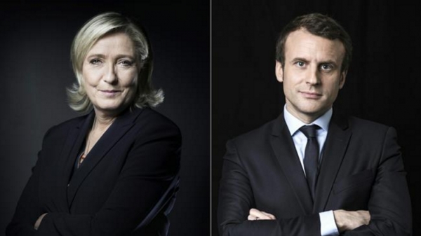 France/présidentielle: Le Pen et Macron au coude-à-coude