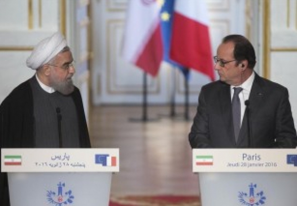 L&#039;Iran signe une trentaine d&#039;accords dans différents domaines avec la France
