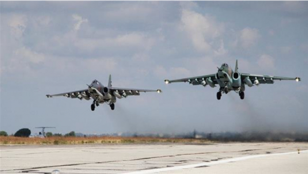 Nord-Ouest syrien : les avions de combat russes effectuent des vols