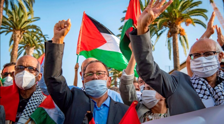 Seconde vague de manif de soutien à la Palestine