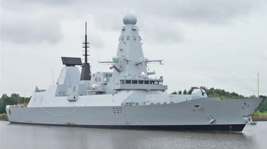 Le destroyer HMS Duncan (D37) de la marine britannique a quitté le détroit d&#039;Ormuz