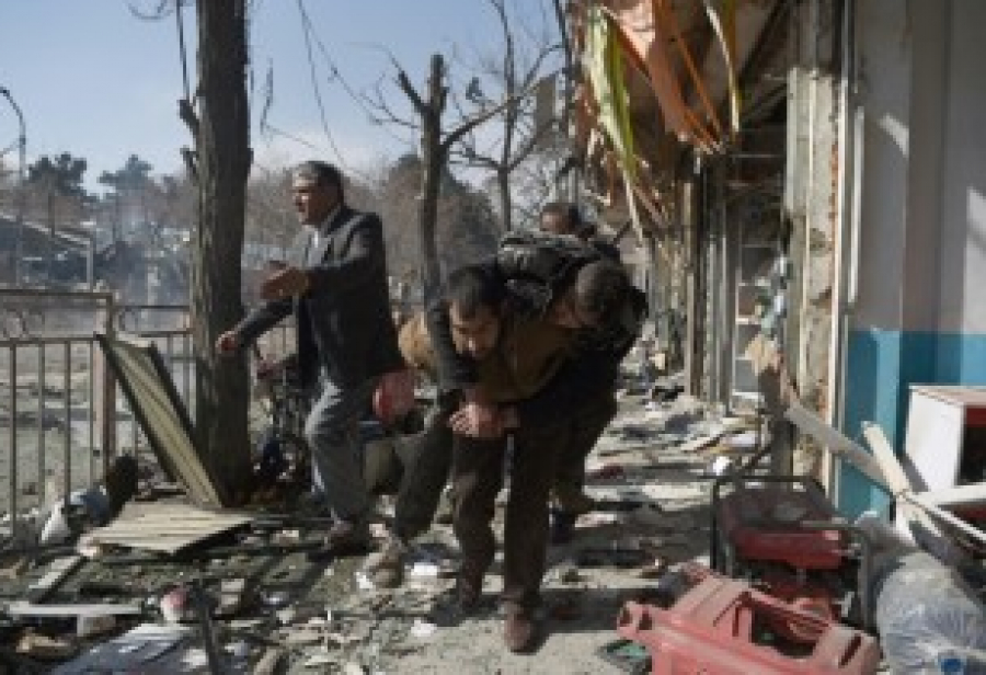 Un grand attentat survenue au centre de kaboul