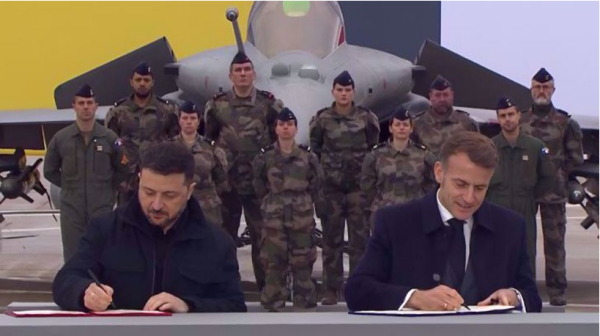 Kiev va acheter une centaine de Rafale aux Français (Élysée)