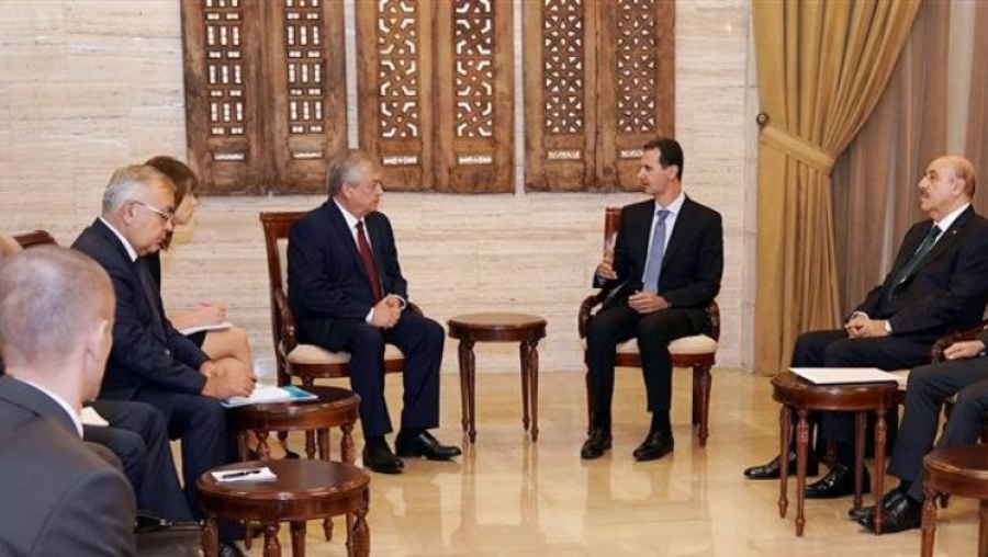 Le président Assad a reçu l’émissaire de Poutine à Damas