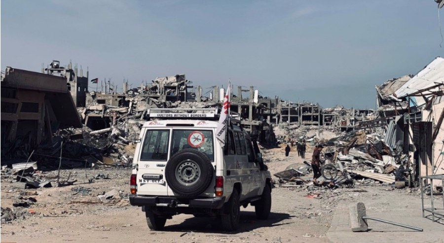MSF restera à Gaza « aussi longtemps que possible », assure son chef de mission