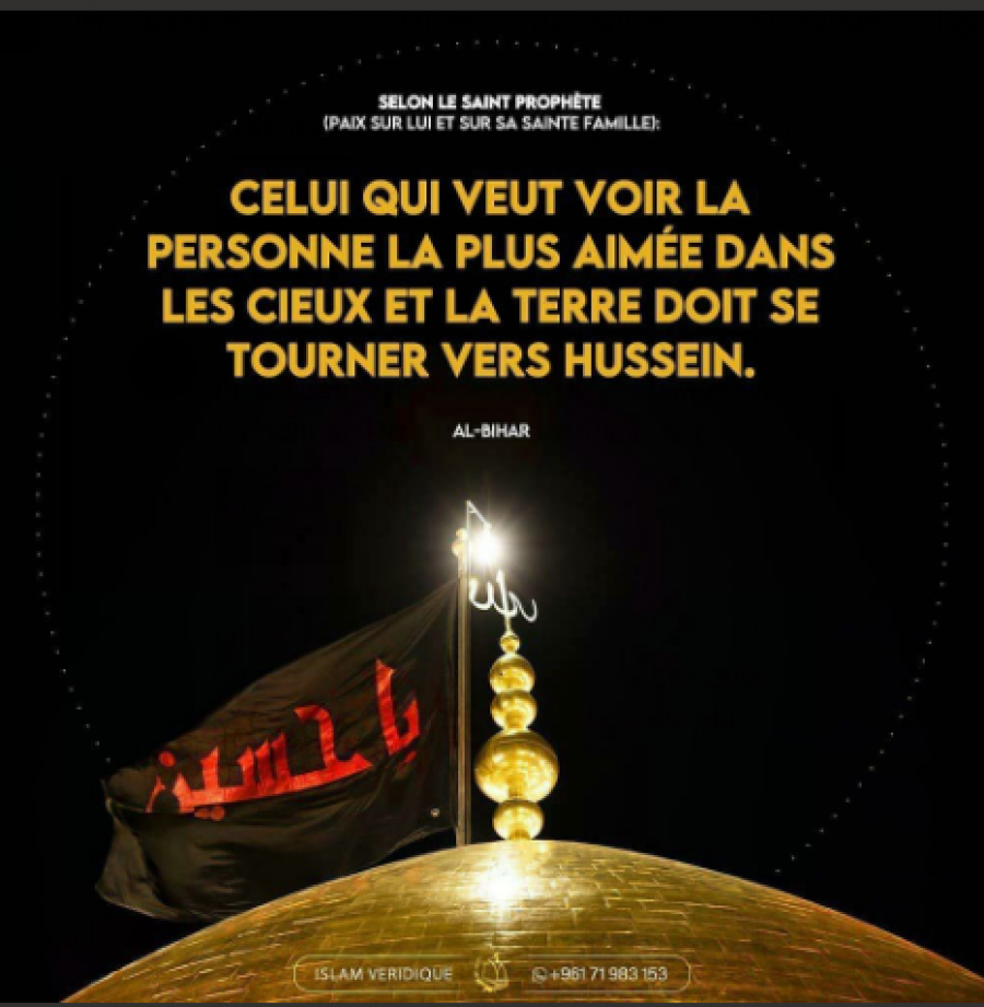 Quelle est la raison de la sortie de l&#039;Imam Hussein (as) à Karbala ?