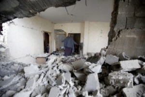 L&#039;armée israélienne détruit la maison d&#039;un Palestinien