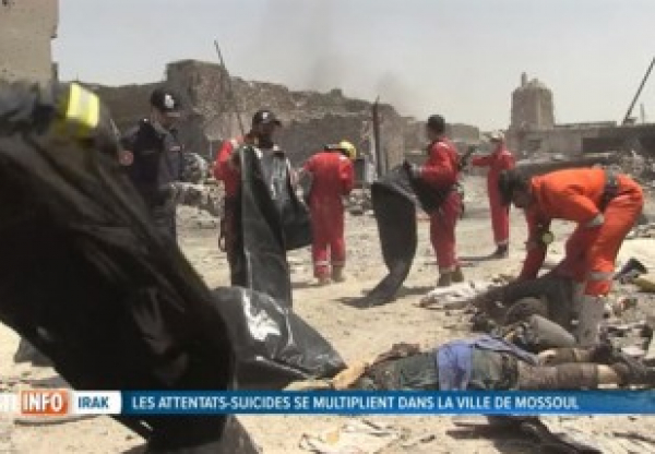 Les médias sont témoignes des atrocités de Daech à Mossoul