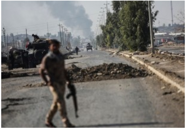 La partie kurde des forces irakienne ont pris Bachiqa, près de Mossoul, à Daech