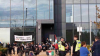 Manifestation devant les bureaux d'Édimbourg d'une entreprise technologique liée à Israël