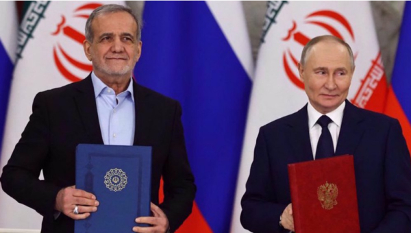 L&#039;Iran et la Russie entament officiellement la mise en œuvre de leur traité de partenariat stratégique global