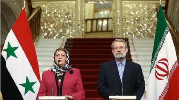La présidente du Parlement syrien rencontre son homologue iranien à Téhéran