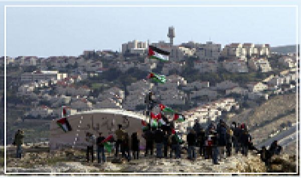 Israël a forcé les palestinien d&#039;évacuer un camp situé sur le site d&#039;un projet de colonie
