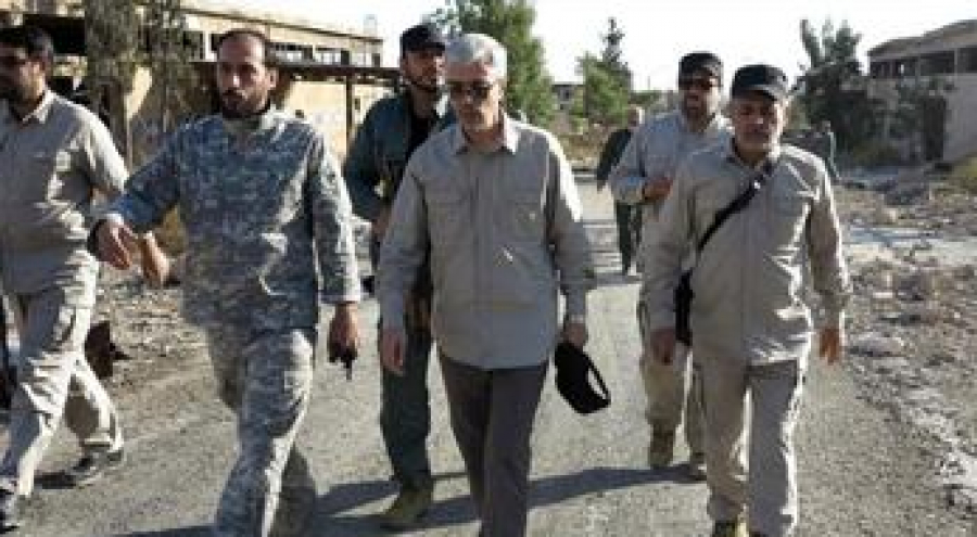 Chef militaire iranien visites Alep (Syrie) et fronts contre le terrorisme
