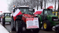 Pologne : une centaine de routes et passages vers l'Ukraine bloqués par les agriculteurs