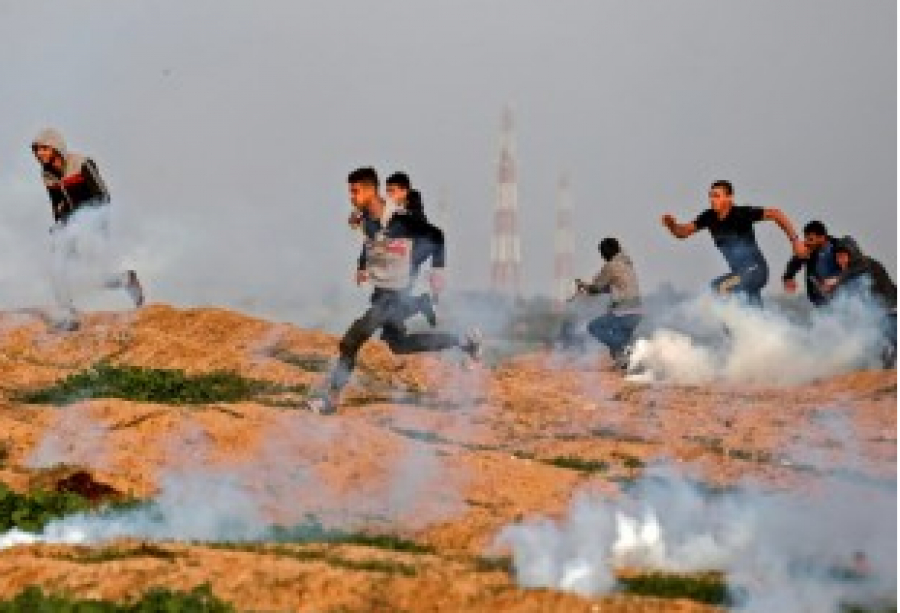 Dix-huit Palestiniens blessés par des tirs des soldats israéliens