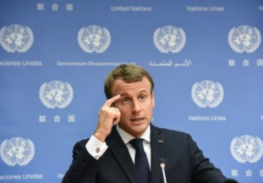 A la tribune de l&#039;ONU, Macron dénonce &quot;la loi du plus fort&quot;