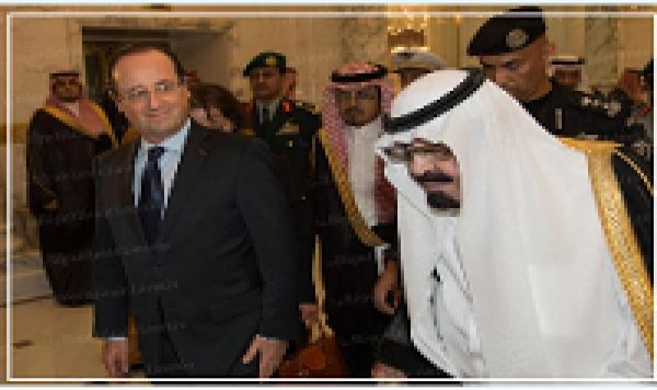 Le roi d&#039;Arabie saoudite et le président français se rapprochent plus sur des questions régionales
