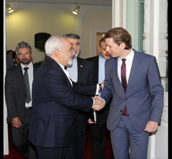 Rencontre entre Zarif et son homologue autrichien