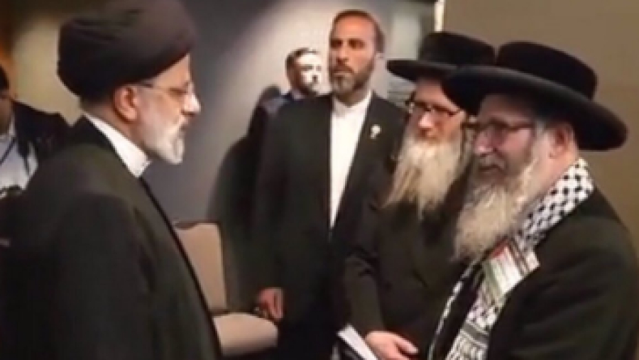 Raïssi aux rabbins antisionistes : &quot;Les sionistes cherchent à détruire l&#039;image du judaïsme&quot;