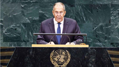 À l’ONU, le ministre russe des Affaires étrangères condamne l’assassinat du Leader martyr de la Révolution islamique