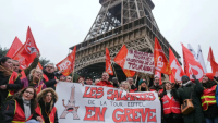 France : tour Eiffel fermée pour la 4ème journée consécutive
