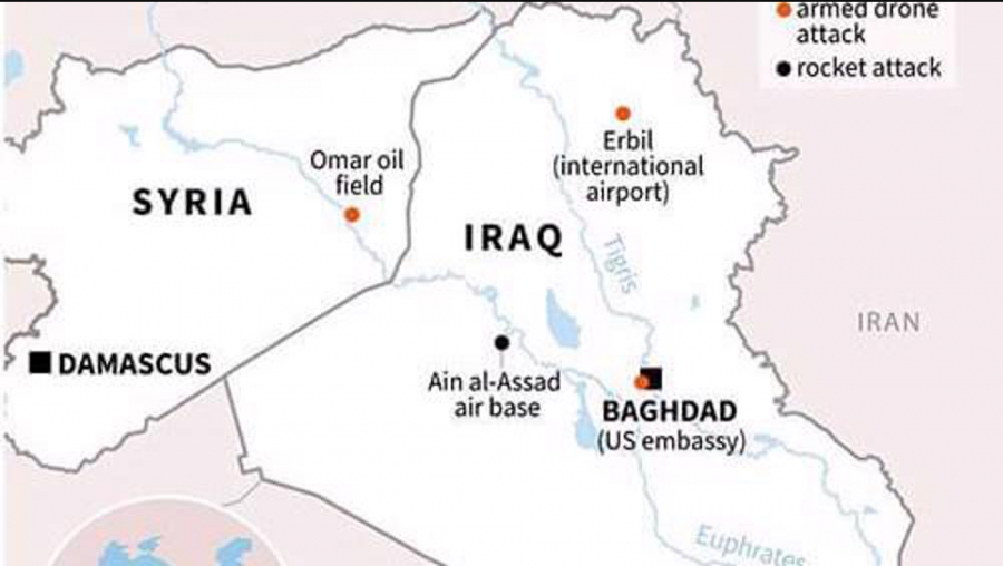 Cinq attaques contre les bases US en 3 jours