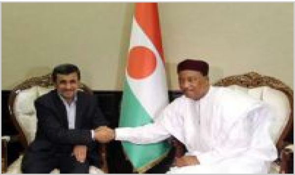 Ahmadinejad, au Niger 