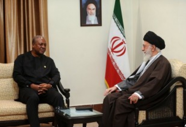 Le Président ghanéen reçu par le Guide suprême d&#039;Iran
