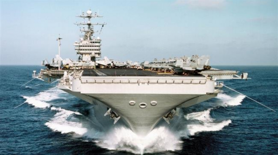 L&#039;USS John C. Stennis dans le golfe Persique