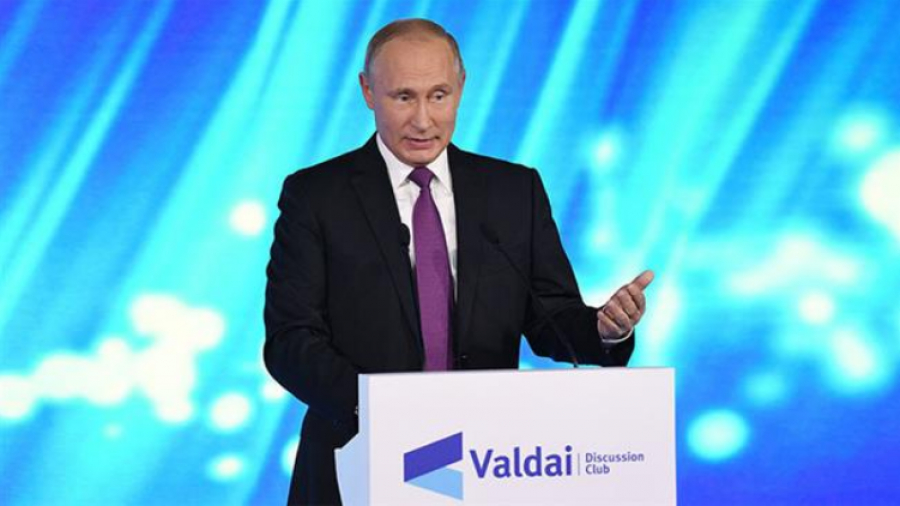 Club de Valdaï : Poutine dénonce « l’égoïsme » des pays occidentaux à Sotchi