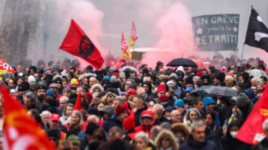Réforme des retraites: record de mobilisations dans les grandes villes françaises
