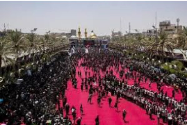 Procession de &quot;Twareej&quot; le jour d&#039;Achoura â Karbala
