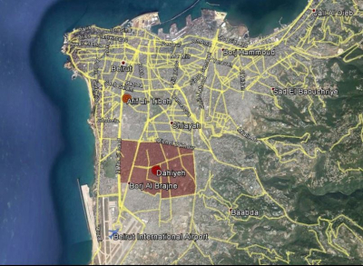 Attaques du régime sioniste contre des zones résidentielles à Dahieh, la banlieue sud de la capitale libanaise Beyrouth