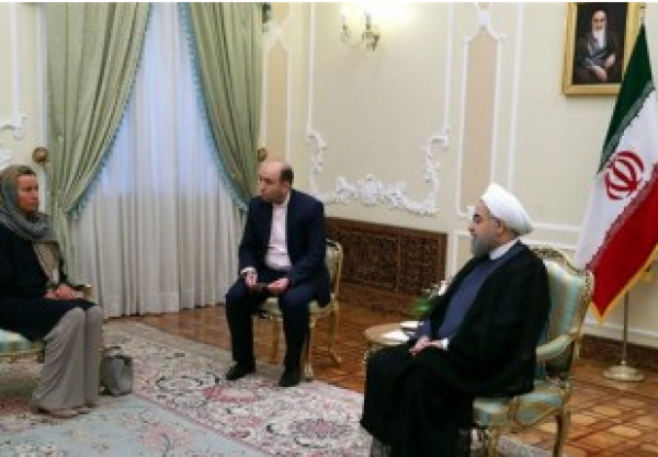 Iran : rencontre entre Rohani et Mogherini