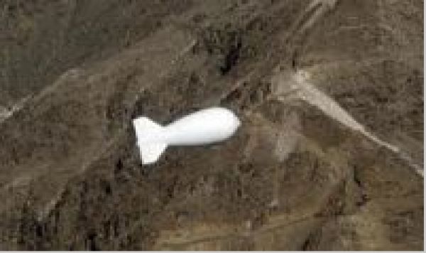 Un ballon espion d&#039;Al-Nosra, découvert, à Idleb 