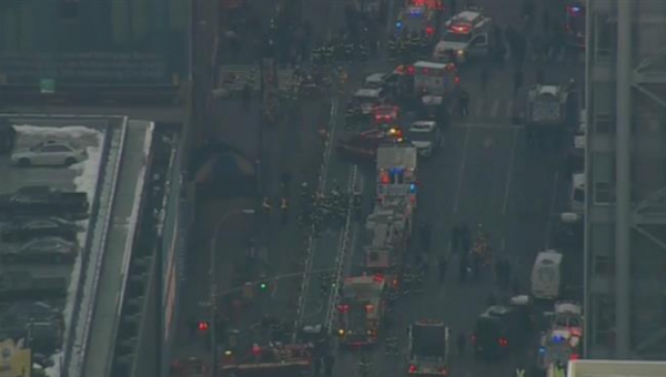 Explosion au centre de Manhattan à New York