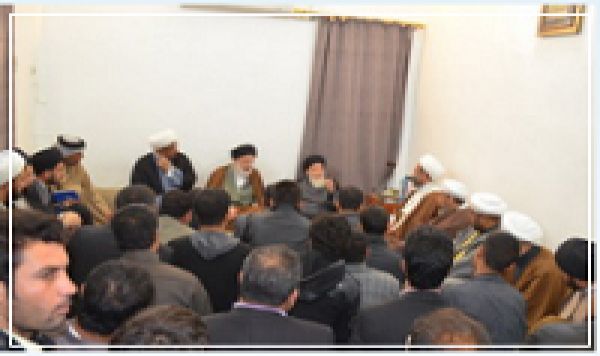 Rencontre d&#039;un groupe d&#039;oulémas chiites et sunnites avec l&#039;ayatollah Hakim