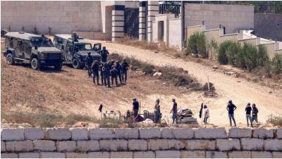 Cisjordanie : 15e jour du siège de trois maisons palestiniennes par des colons à Qusra