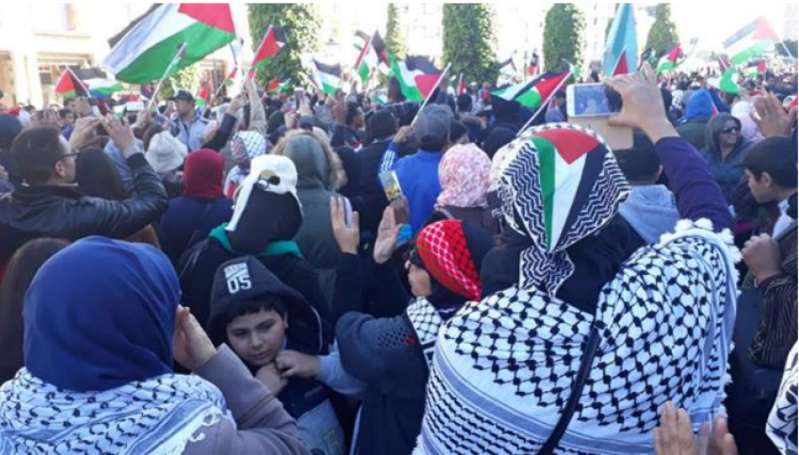 Maroc: vaste mobilisation dans les rues de Rabat sur le statut de Qods